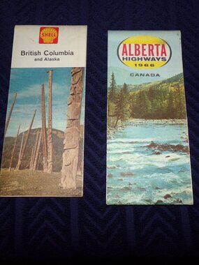 Shell Oil 1962 British Columbia and Alaska plus Offical 1966 A
